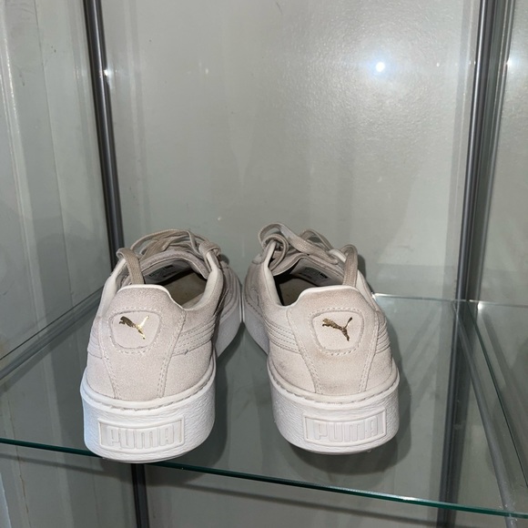 Puma Suede Platform Core Gold Toe - Picture 5 of 7